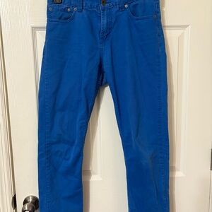 Levi's Blue Straight Jeans Vibrant Style